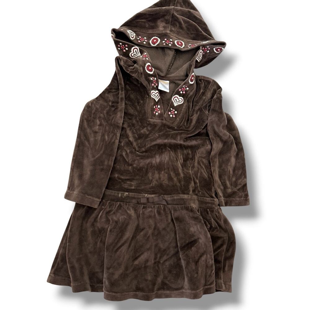 2011 Gymboree GYOT SSNL Velour Hoodie Size 5